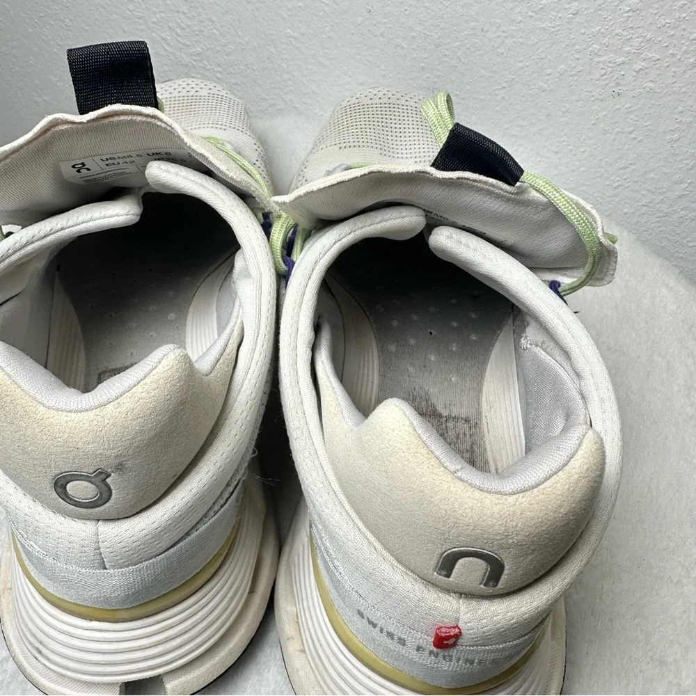 Mens On Cloudnova Undyed White Seedling Athletic Running Sneakers Shoes Size 8.5